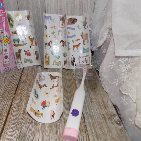 Kids Spinbrush My Way with Horses Stickers - Picture 2 of 4